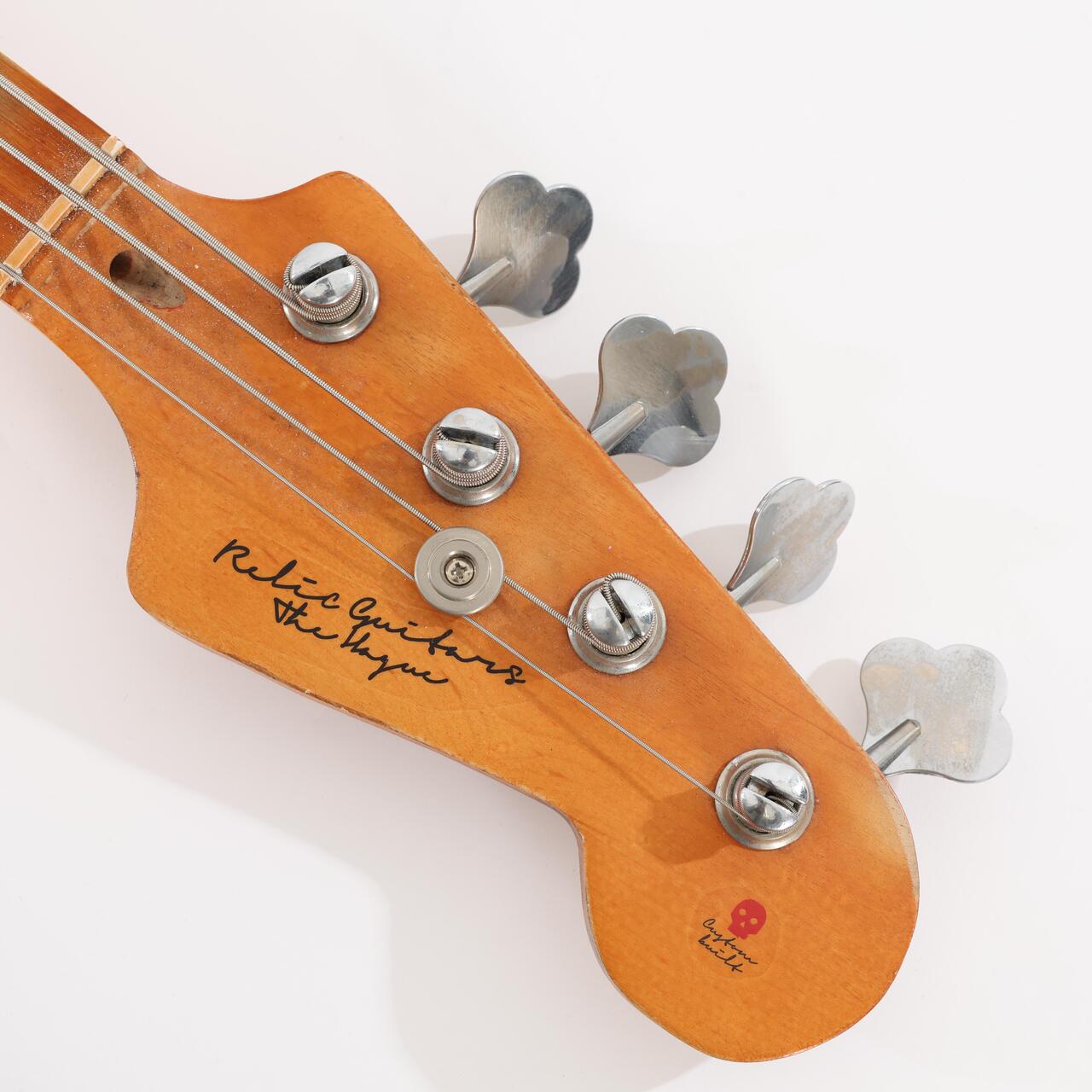 Second Hand Relic Guitars The Hague J Bass in Black - Andertons